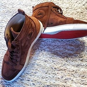 AUTHENTIC Christian Louboutin ,Europe size 43,very clean Brown smooth suede